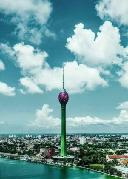 Lotus Tower in Sri Lanka