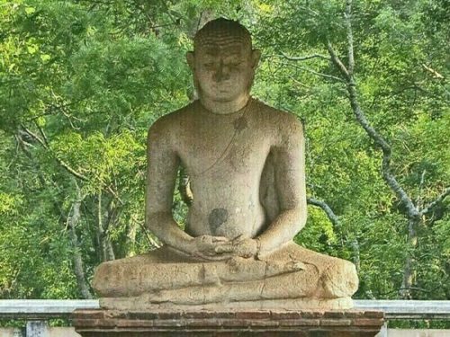 Samadhi statue