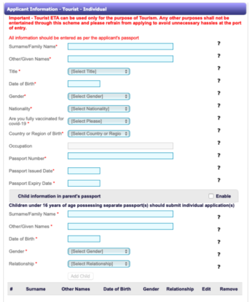 Visa Application 02