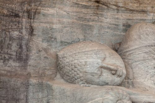 Buddha statue on Sri Lanka island